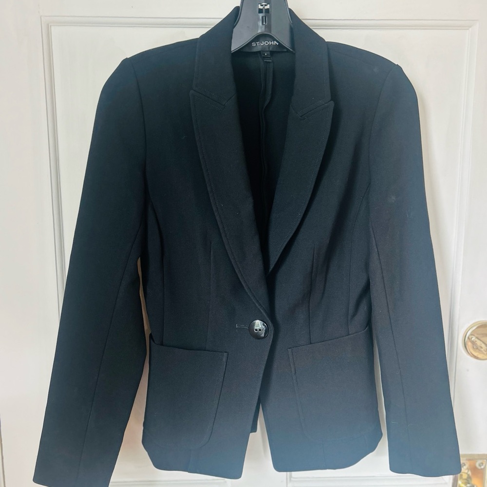 Black St John Suit Jacket